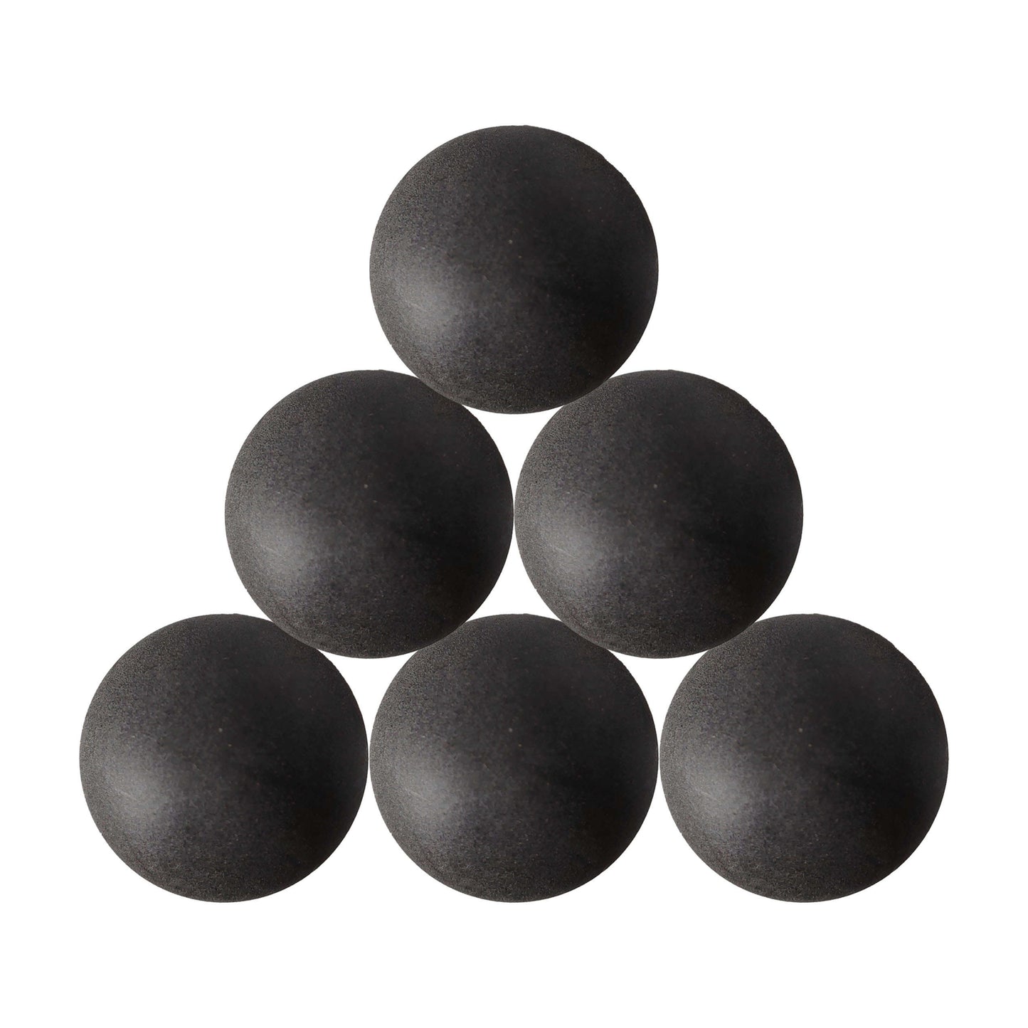 Matte Black Beer Pong Balls Set